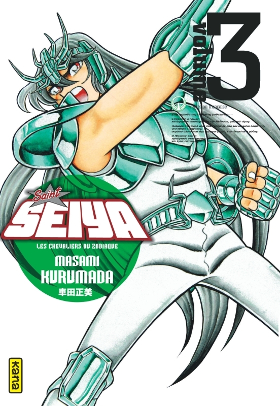 Saint Seiya - Deluxe (les chevaliers du zodiaque) - Tome 3 -  Masami Kurumada - KANA