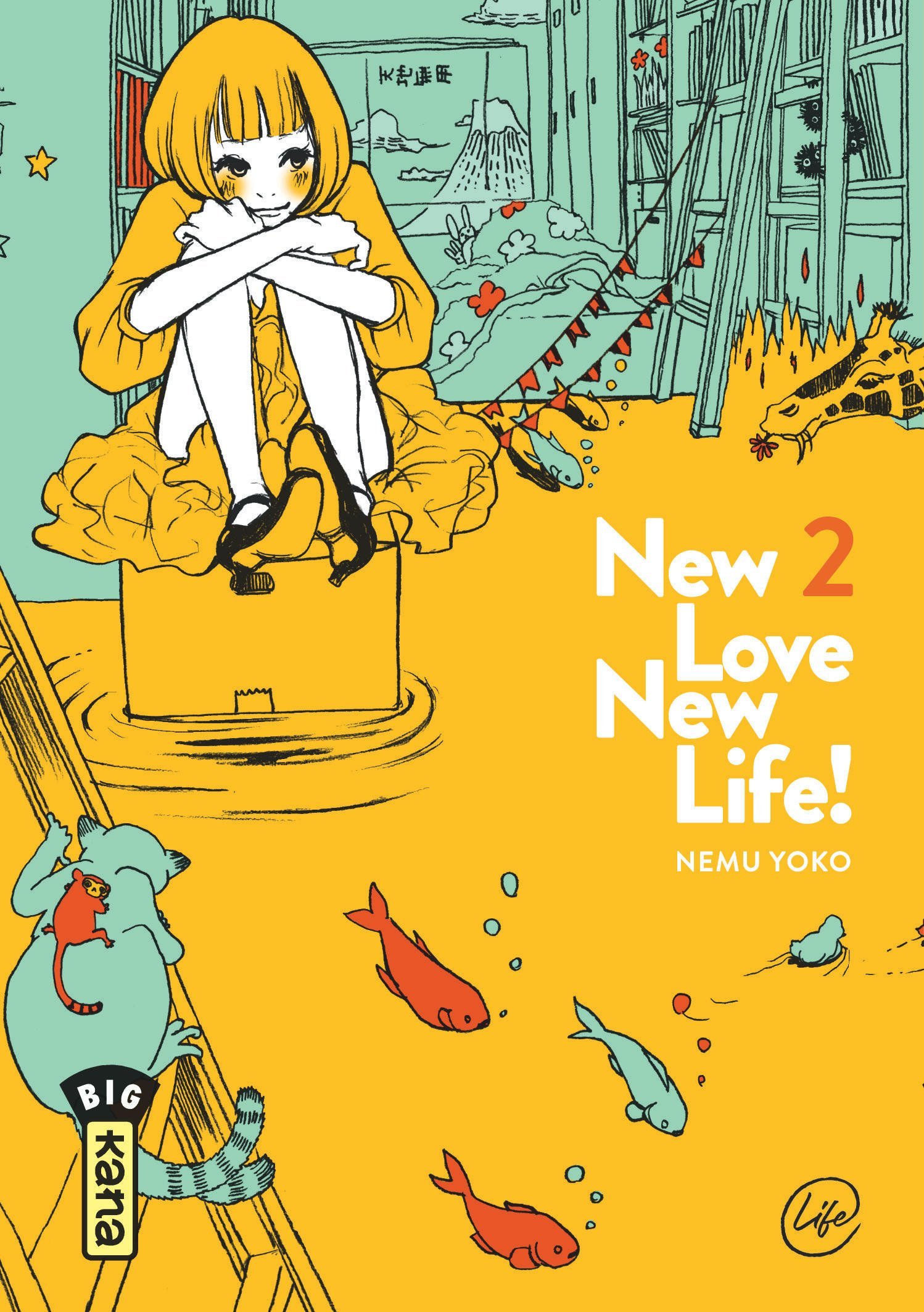 New love, new life !  - Tome 2 -  Yoko Nemu - KANA