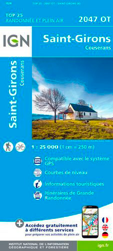 2047Ot Saint-Girons.Couserans - XXX - IGN