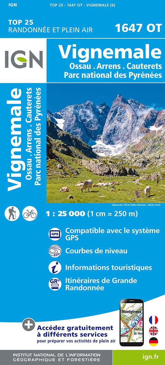 VIGNEMALE.OSSAU.CAUTETRETS - XXX - IGN