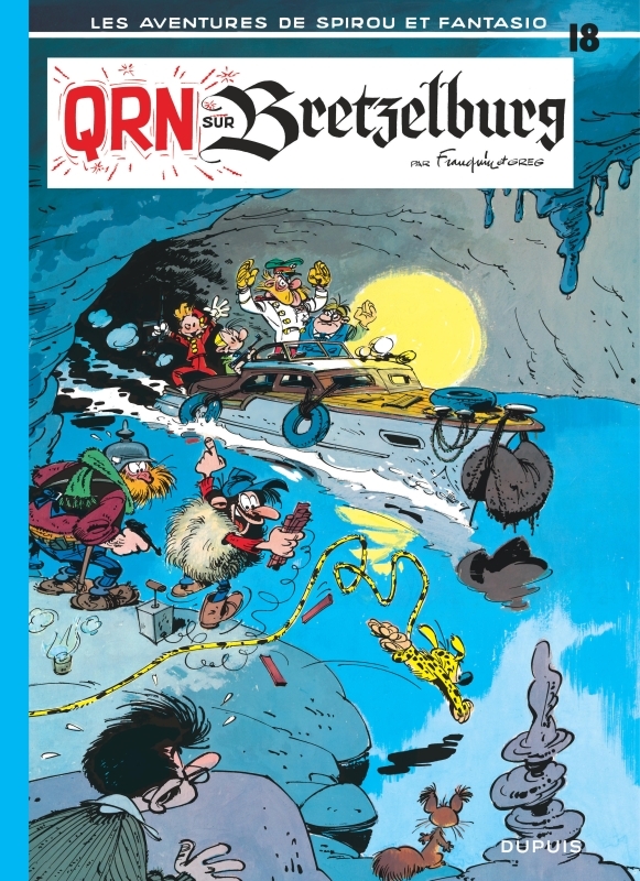 Spirou et Fantasio - Tome 18 - QRN sur Bretzelburg -  Franquin - DUPUIS