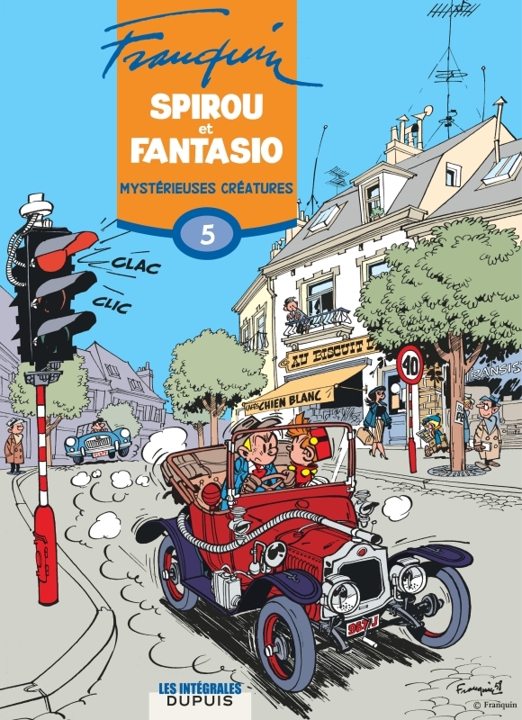 Spirou et Fantasio - L'intégrale - Tome 5 - Mystérieuses créatures -  Franquin - DUPUIS