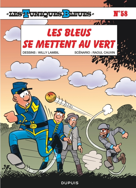 Les Tuniques Bleues - Tome 58 - Les Bleus se mettent au vert -  Cauvin - DUPUIS