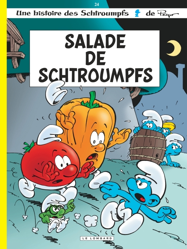 Les Schtroumpfs Lombard - Tome 24 - Salade de Schtroumpfs -  Borecki - LOMBARD