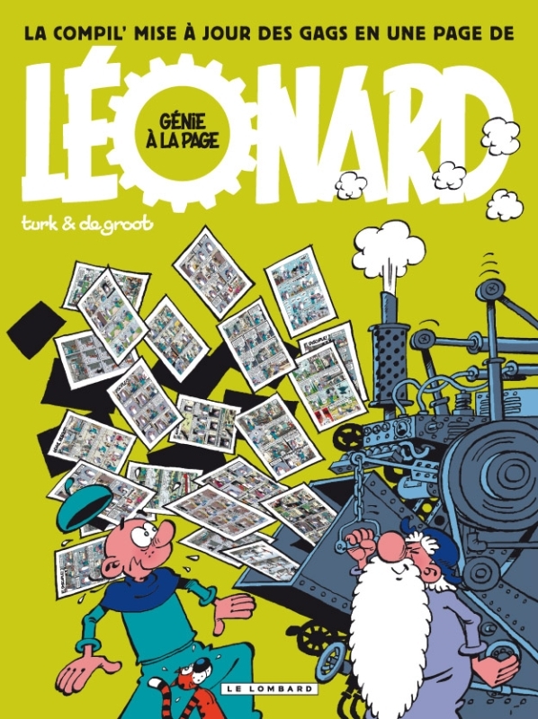 Léonard - Compilation - Tome 1 - Génie à la page (Réédition 2011) -  De Groot - LOMBARD