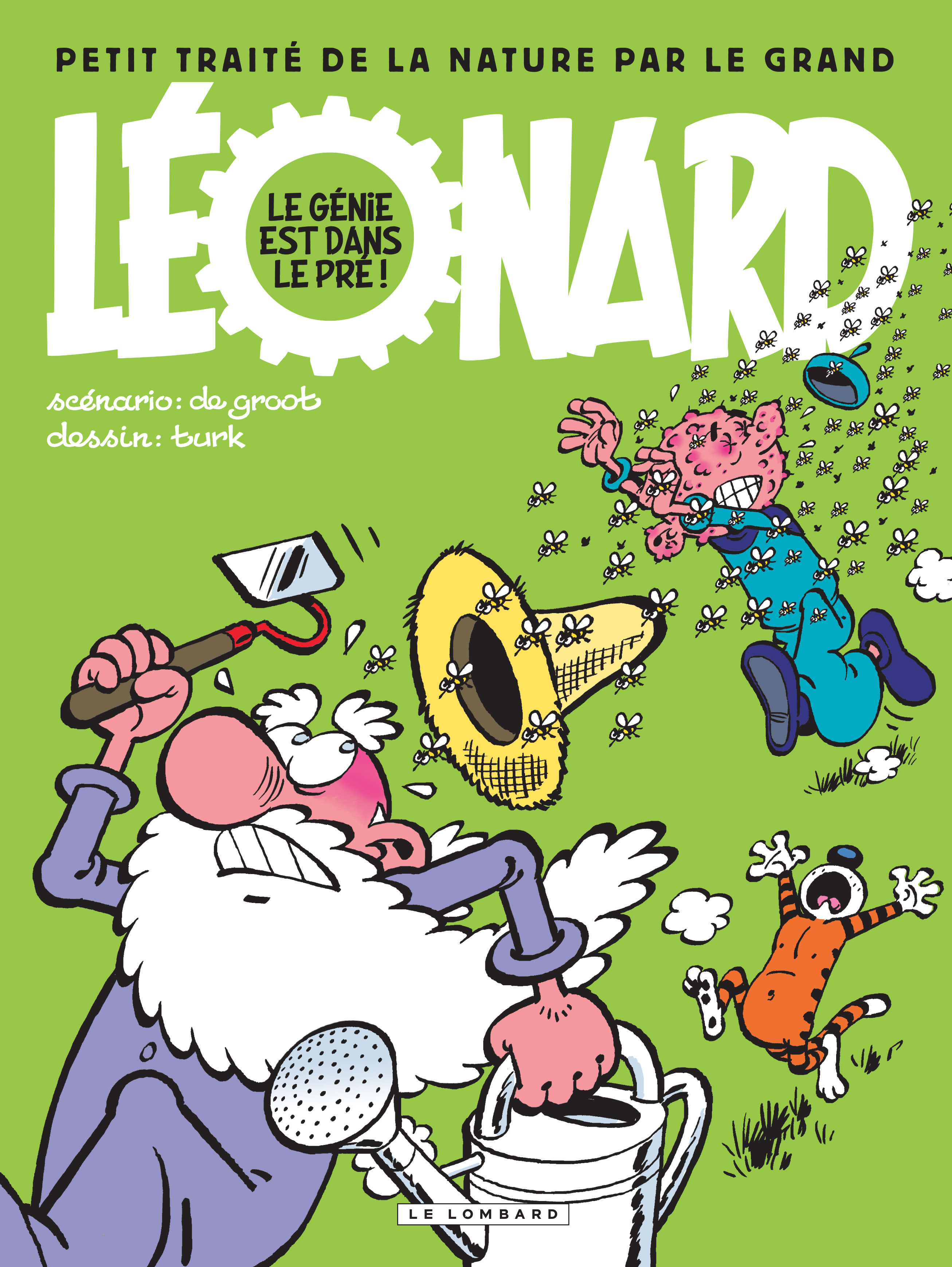 Léonard - Compilation - Tome 3 - Le génie est dans le pré ! -  De Groot - LOMBARD