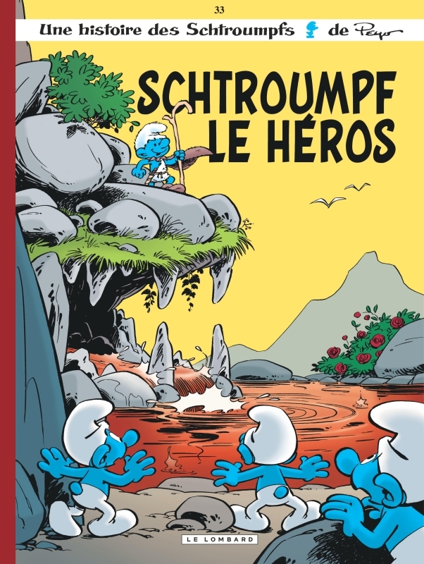 Les Schtroumpfs Lombard - Tome 33 - Schtroumpf le Héros -  Peyo - LOMBARD