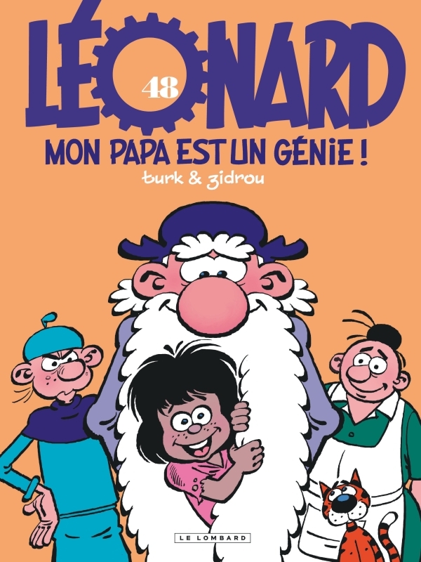 Léonard - Tome 48 - Mon papa est un génie -  Turk - LOMBARD