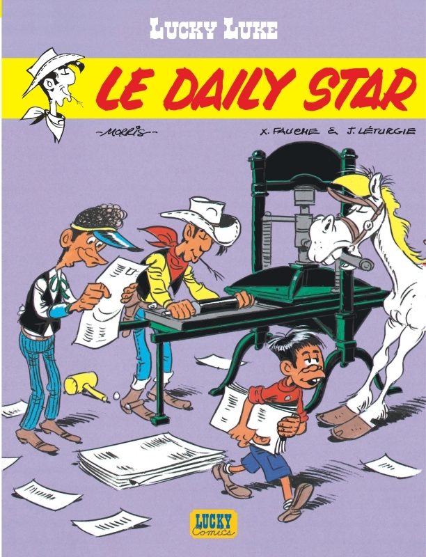 Lucky Luke - Tome 23 - Le Daily Star -  Léturgie Jean - LUCKY