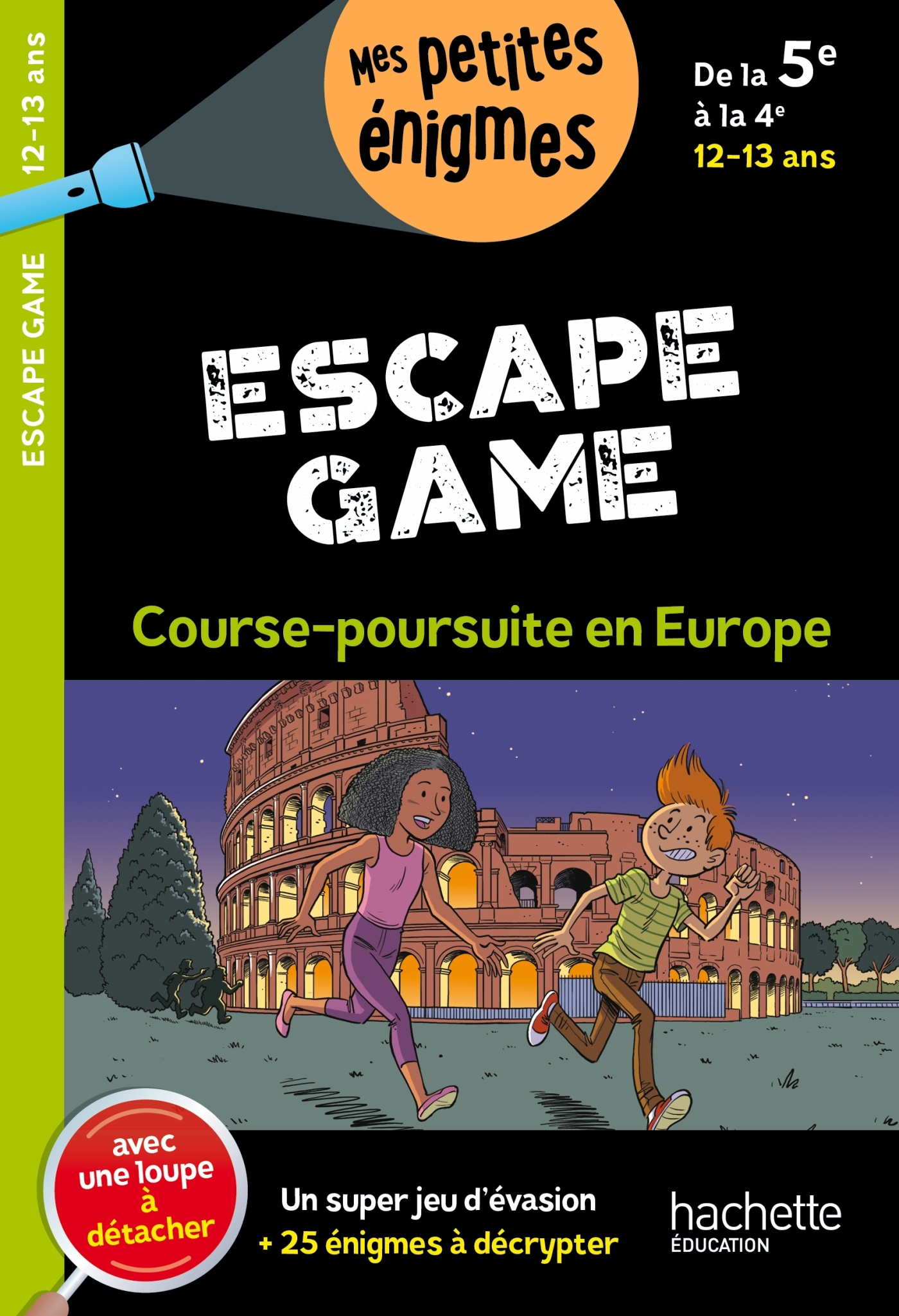 Escape game - De la 5e à la 4e - Cahier de vacances 2024 - Sandra Lebrun - HACHETTE EDUC