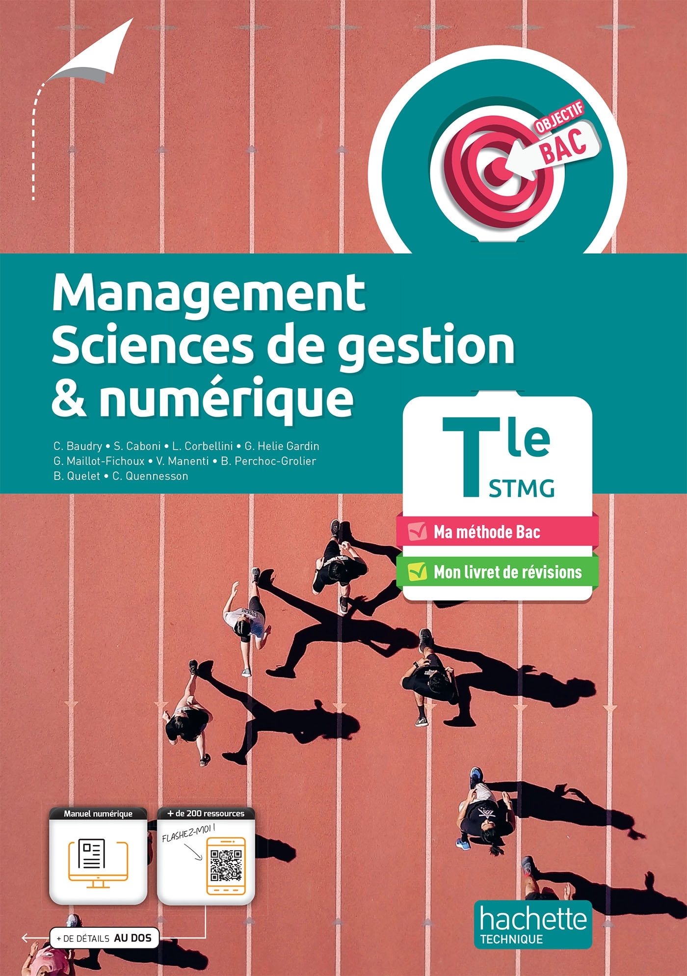 Objectif Bac Management, Sciences de gestion et numérique  Term STMG (détachable) - Ed. 2023 - Delphine Lahaye - HACHETTE EDUC