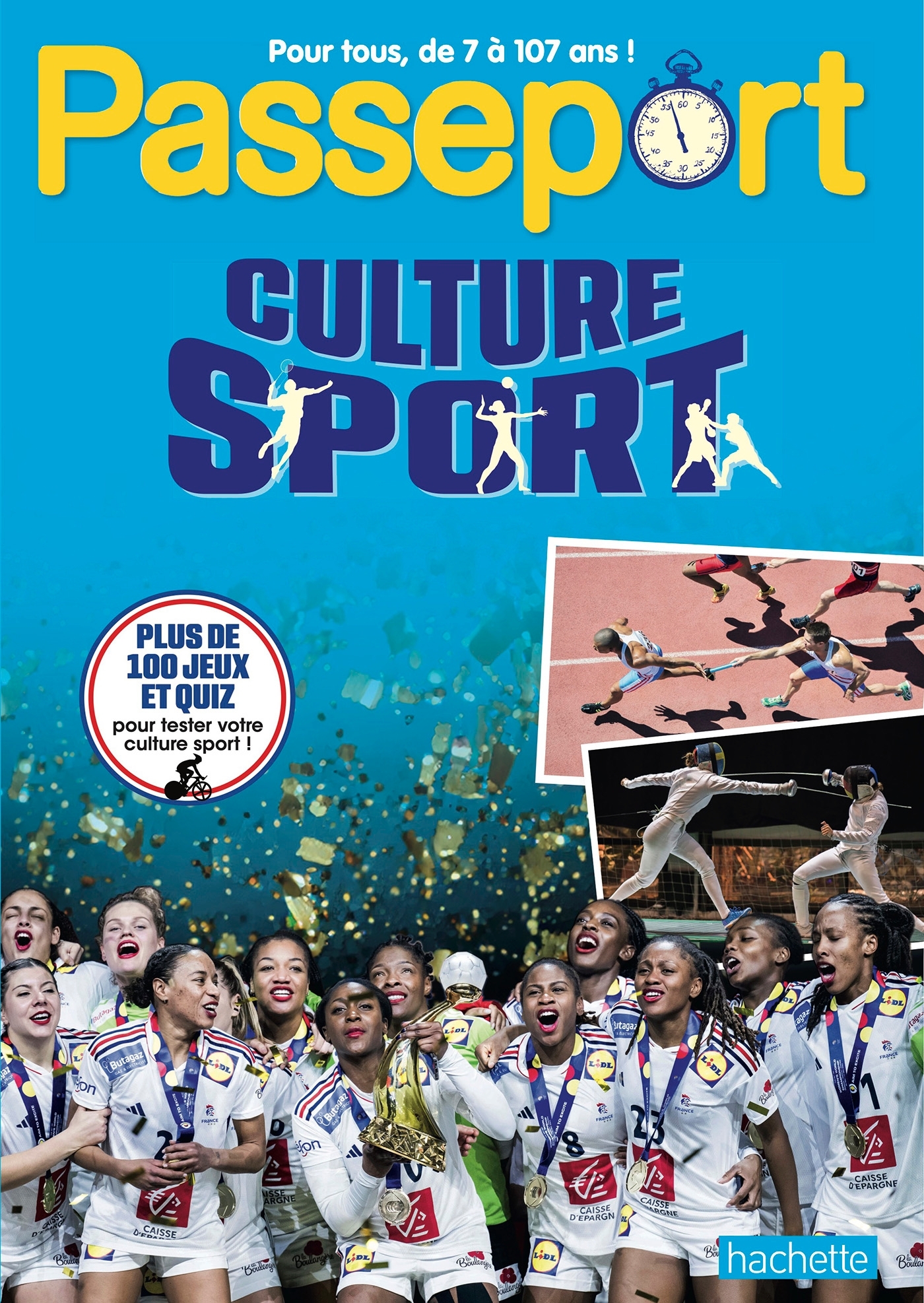 Passeport Adultes - Spécial Culture Sport - Cahier de vacances 2024 - Sandra Lebrun - HACHETTE EDUC