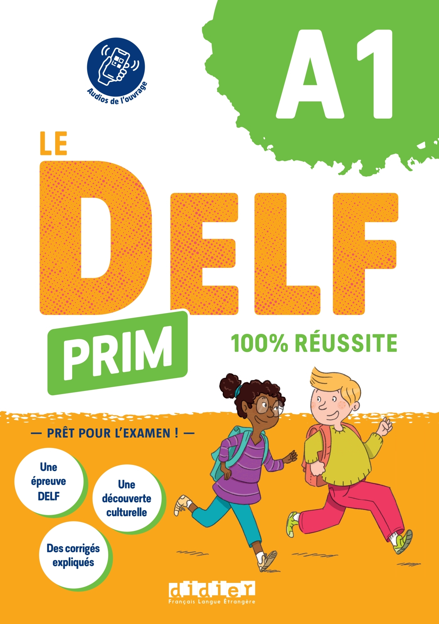 Le DELF Prim A1 100% réussite - Livre + didierfle.app - Marie Gouelleu - DIDIER