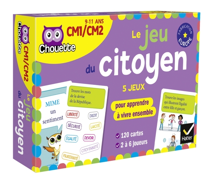 Chouette - Le jeu du citoyen CM1-CM2 - Aïcha Tarek - HATIER