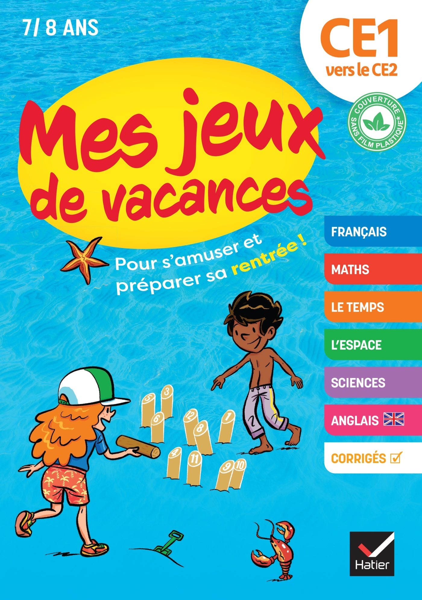 Mes jeux de vacances - Cahier de vacances 2025 du CE1 vers le CE2 - Julia Georges - HATIER