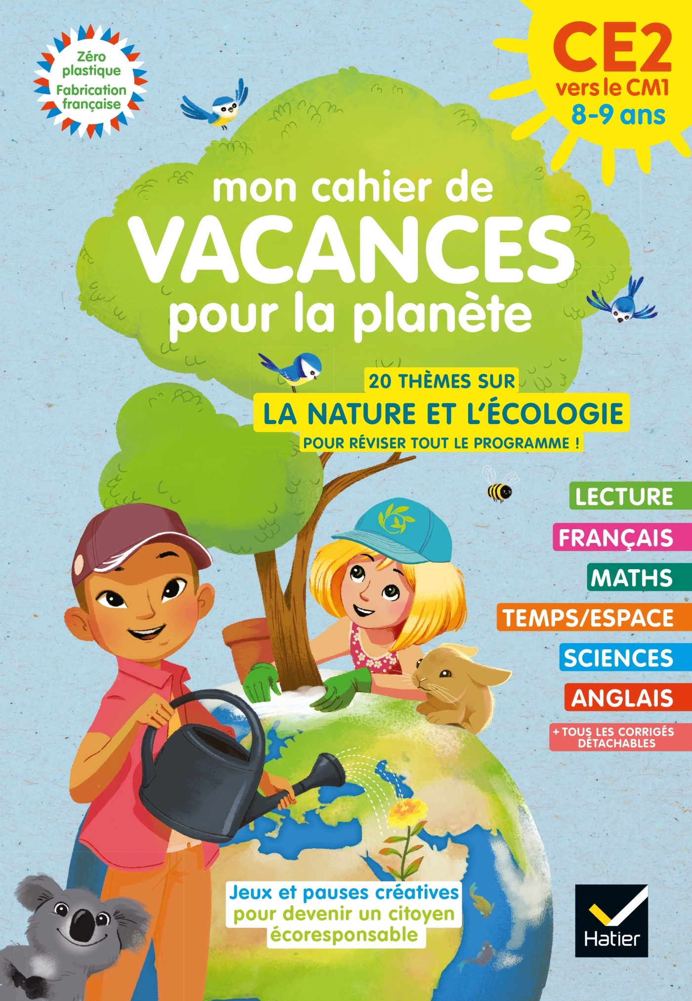 Mon cahier de Vacances pour la planète 2024 du CE2 au CM1 8/9 ans - Valérie Videau - HATIER