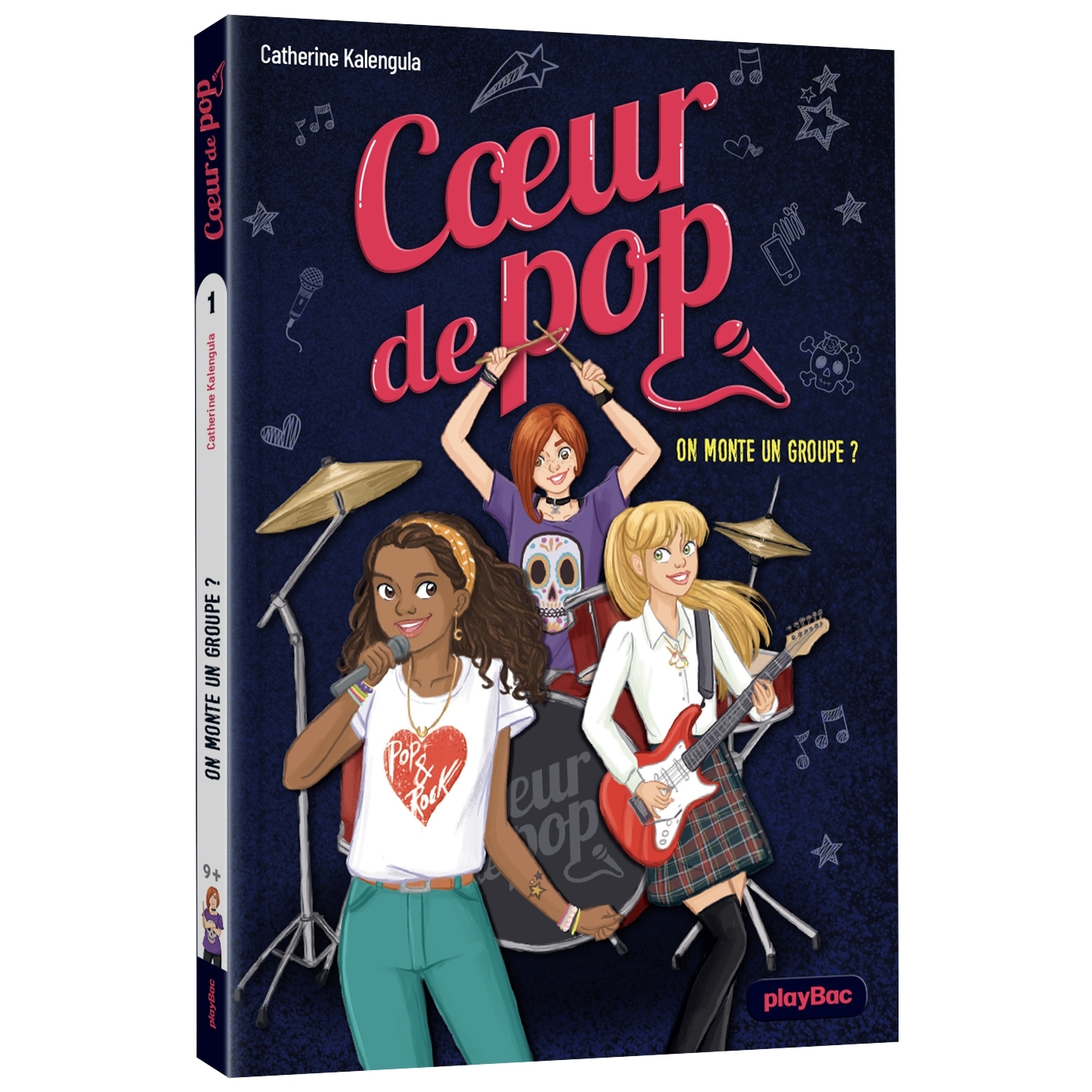 Coeur de Pop - On monte un groupe ? - Tome 1 - Catherine Kalengula - PLAY BAC