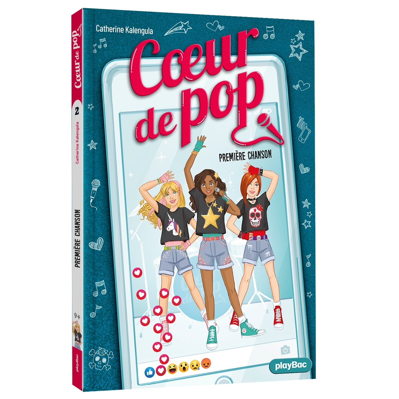 Coeur de Pop - Première chanson - Tome 2 - Catherine Kalengula - PLAY BAC