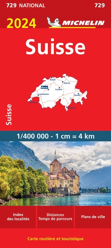 Carte Nationale Suisse 2024 - XXX - MICHELIN