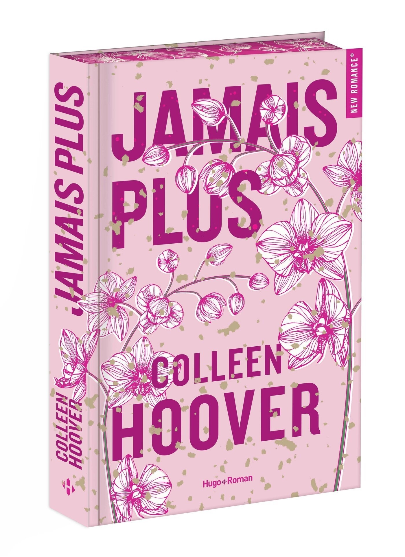 Jamais plus - relié jaspage - Colleen Hoover - HUGO ROMAN