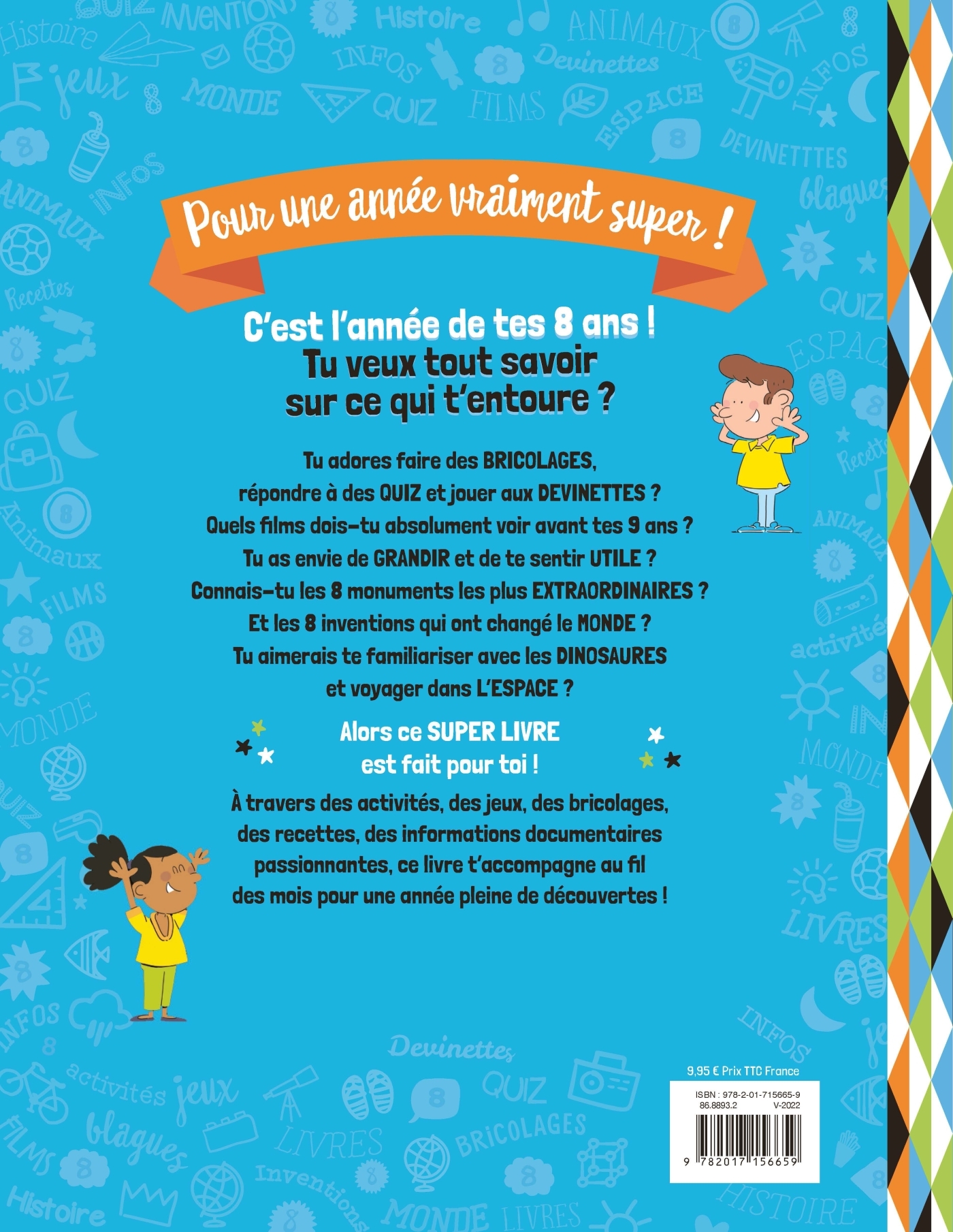 Le super livre de mes 8 ans - Sophie BLITMAN - DEUX COQS D OR