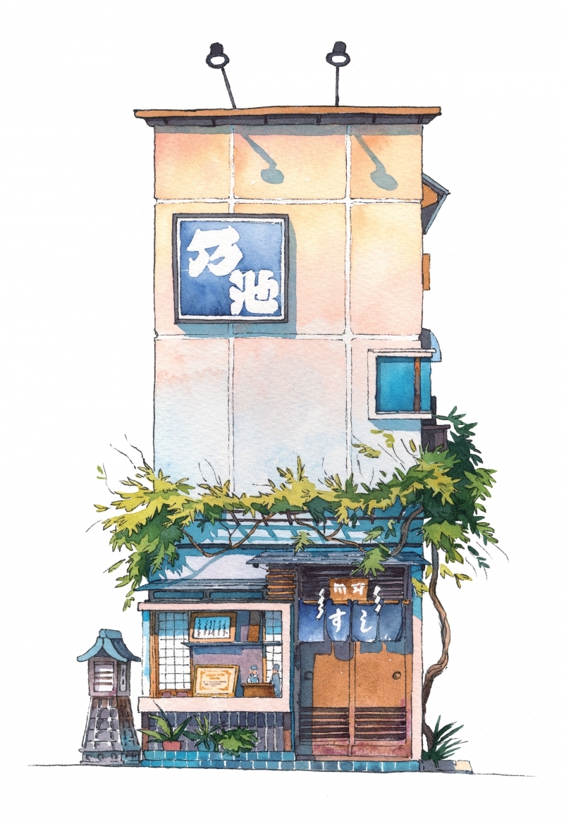 Boutiques de Tokyo - Le restaurant - Mateusz Urbanowicz - ELYTIS