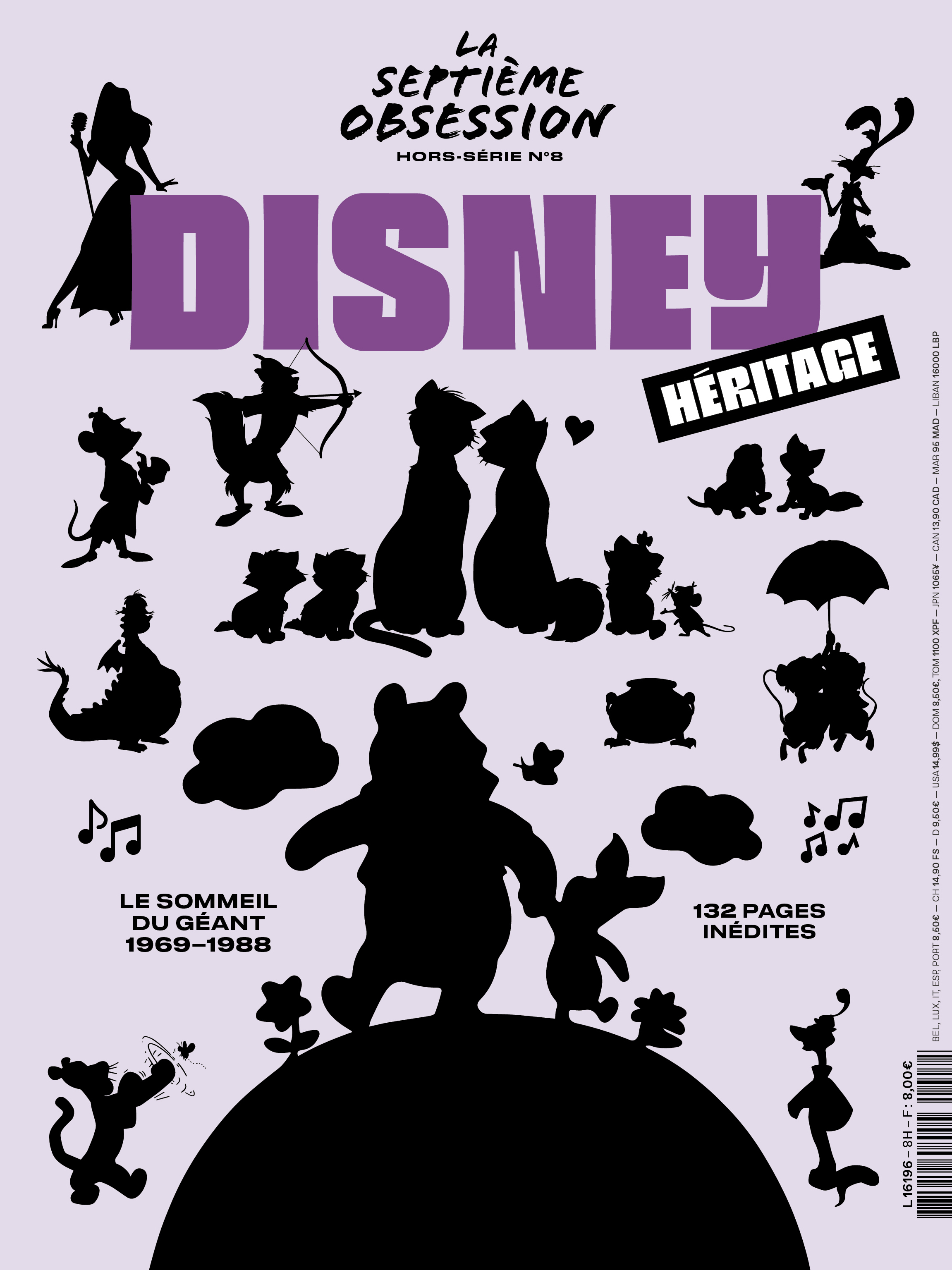 La Septième Obsession HS n°8 : Disney héritage - Décembre 2021 -  Collectif - SEPT OBSESSION