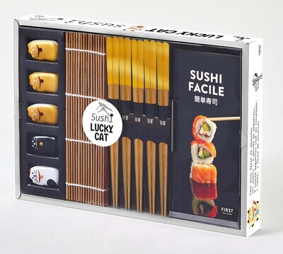 Coffret Lucky cat sushis édition collector -  Collectif - FIRST