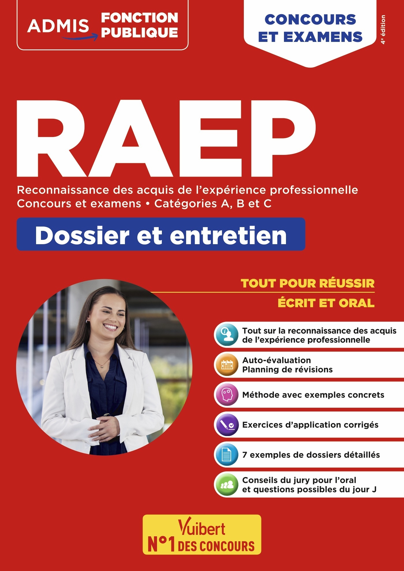 RAEP - Réussir son dossier et son entretien - Catégories A, B et C - Guillaume Detoc - VUIBERT