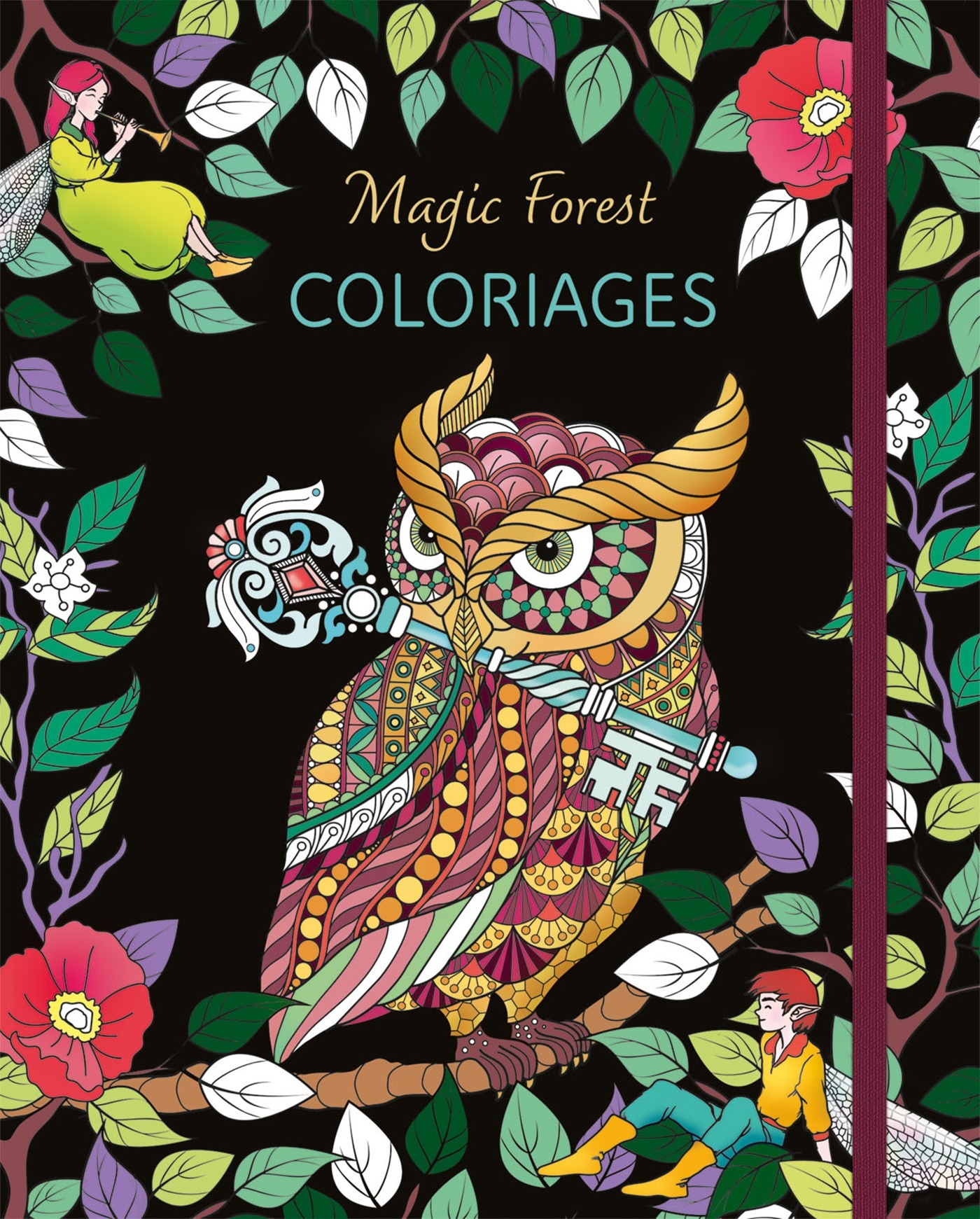 Magic Forest Coloriages -  Collectif - CHANTECLER