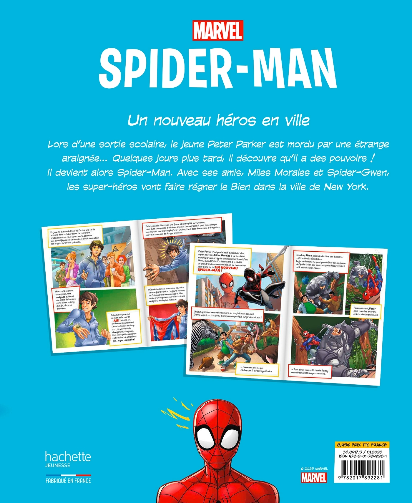 MARVEL - Les Aventures de Spider-Man - Un nouveau héros en ville - XXX - DISNEY HACHETTE