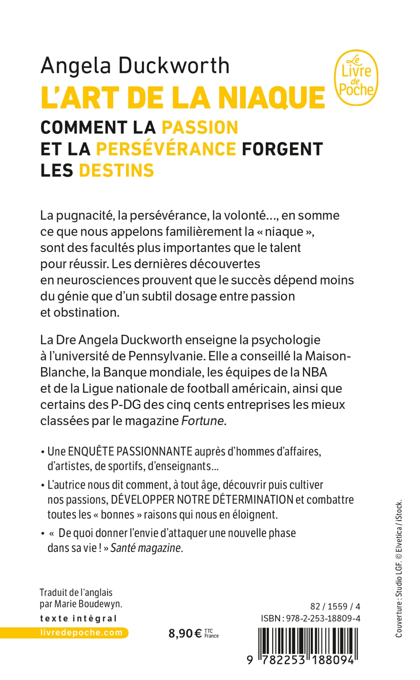 L'art de la niaque - Angela Duckworth - LGF