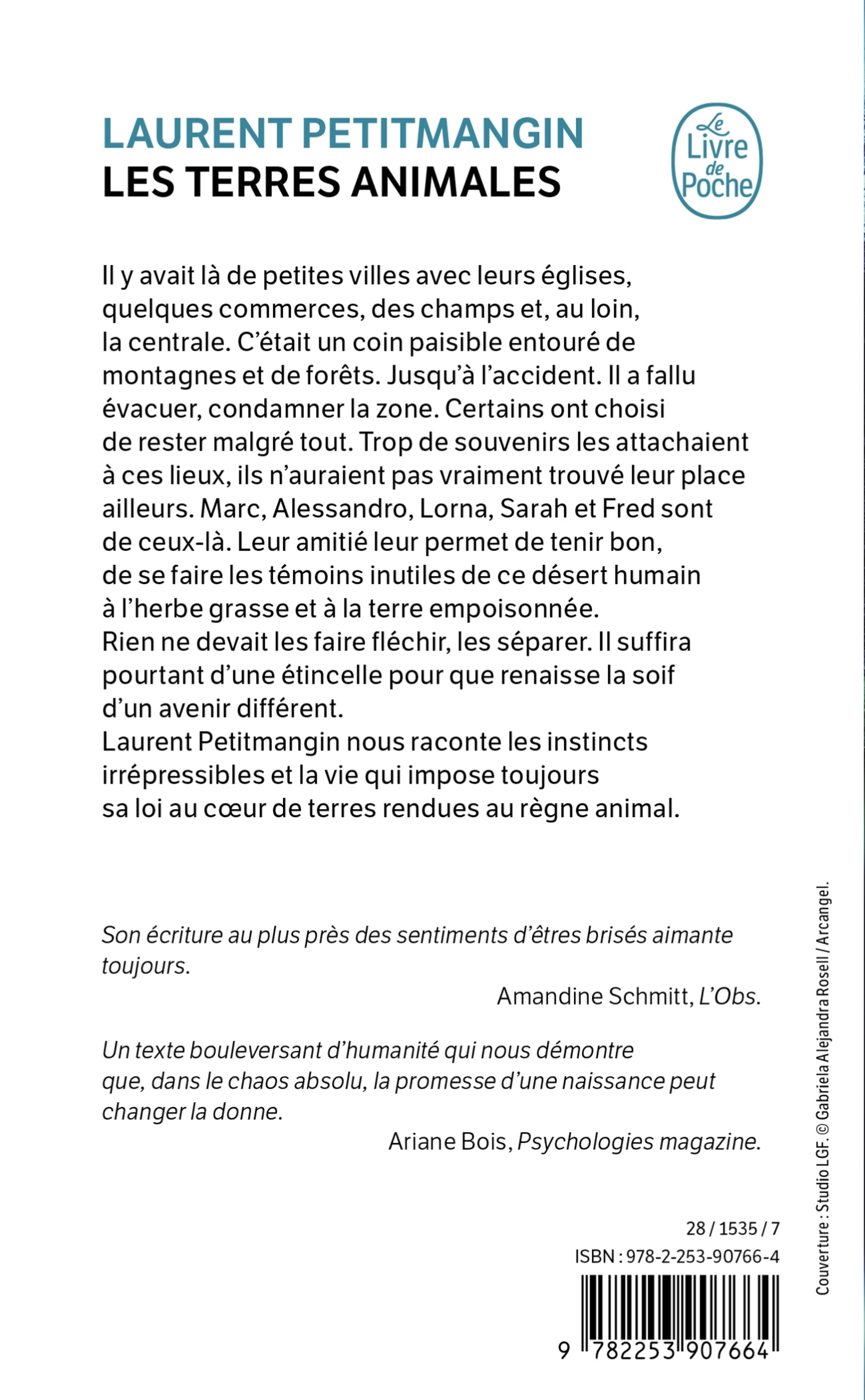 Les Terres animales - Laurent Petitmangin - LGF