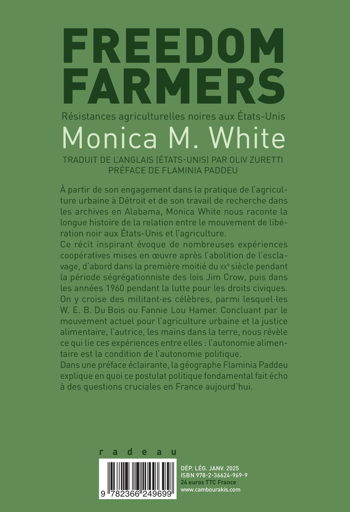 Freedom Farmers - Monica White - CAMBOURAKIS