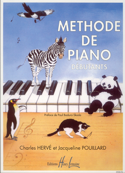 METHODE DE PIANO DEBUTANTS -  HERVE CH/POUILLARD J - LEMOINE