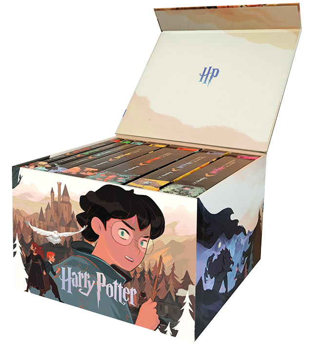 Coffret Harry Potter -  J.K. ROWLING - GALLIMARD JEUNE