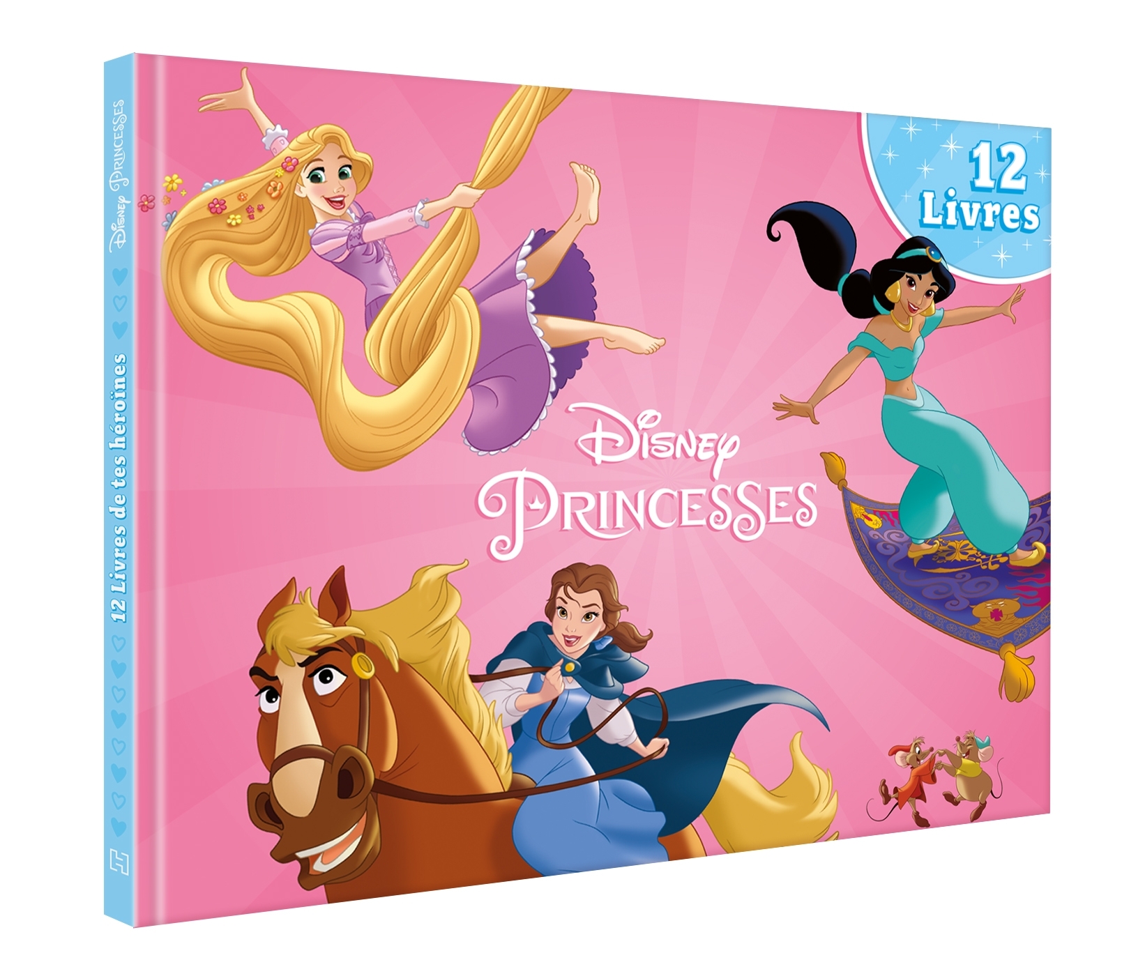 DISNEY PRINCESSES - Coffret - Les 12 livres de tes héroïnes - XXX - DISNEY HACHETTE