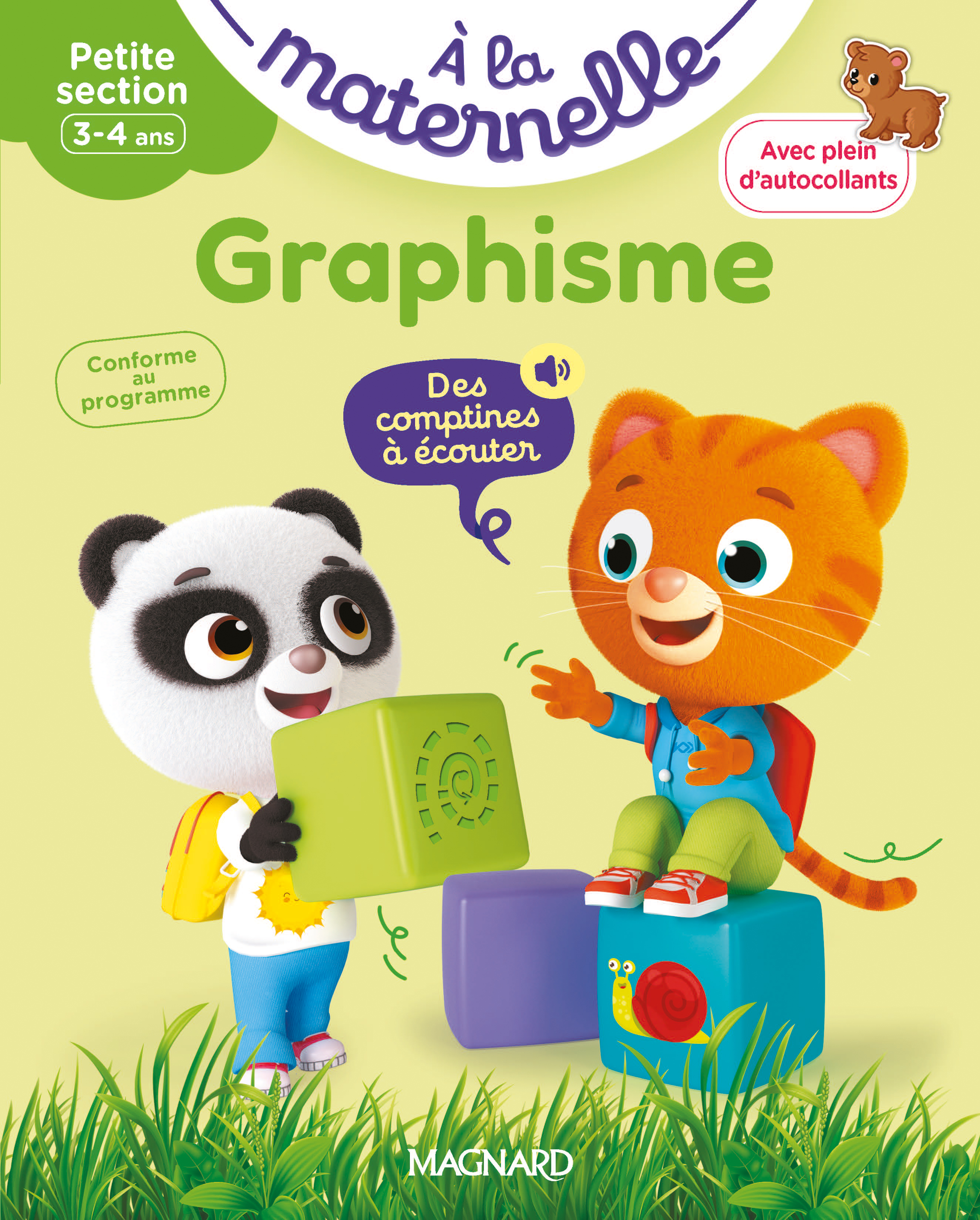 Graphisme Petite section 3-4 ans - A la maternelle - Anne Weiller - MAGNARD