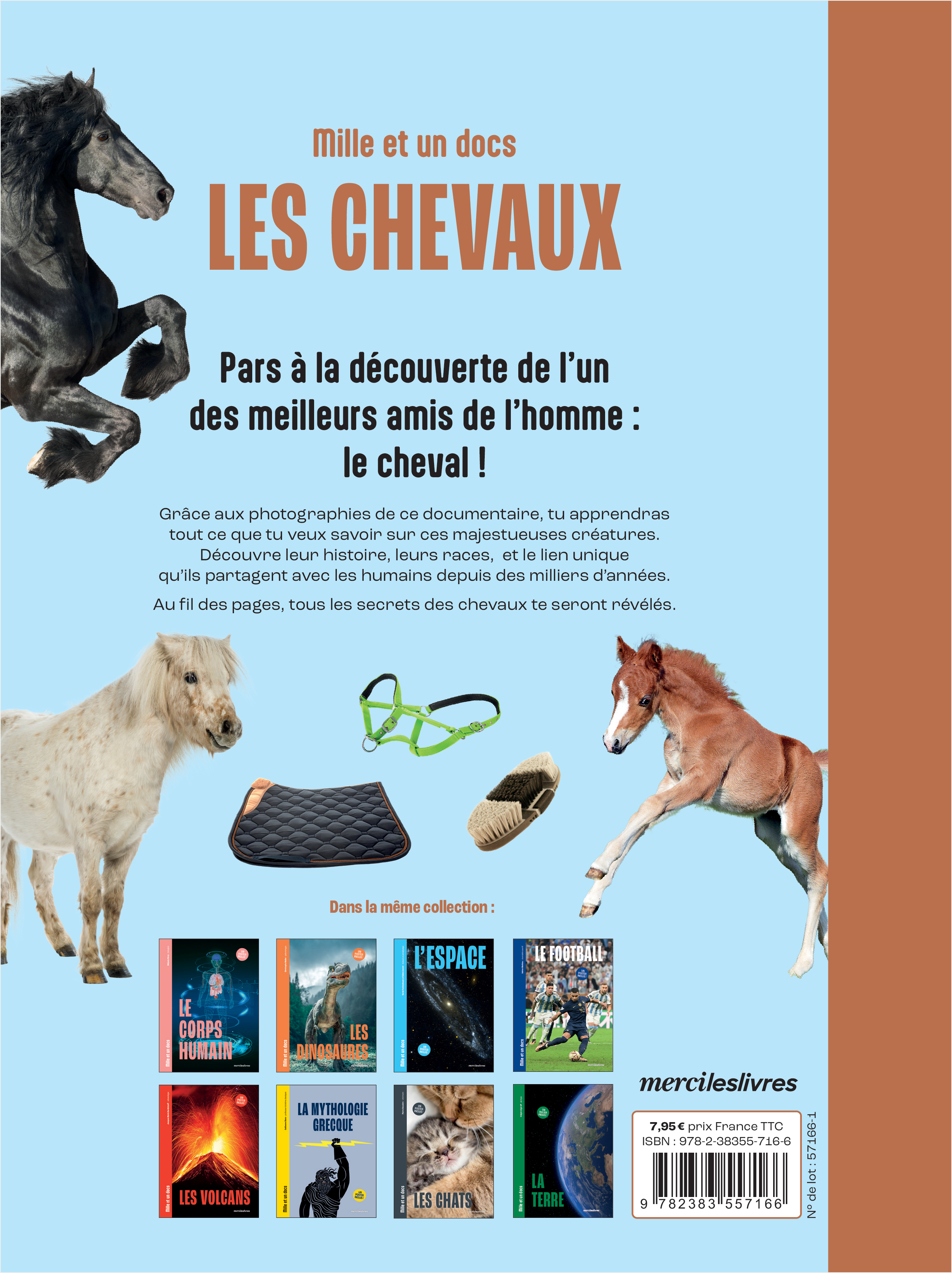 Les Chevaux - Mille et un docs - Hélène Bourgoin - MERCILESLIVRES