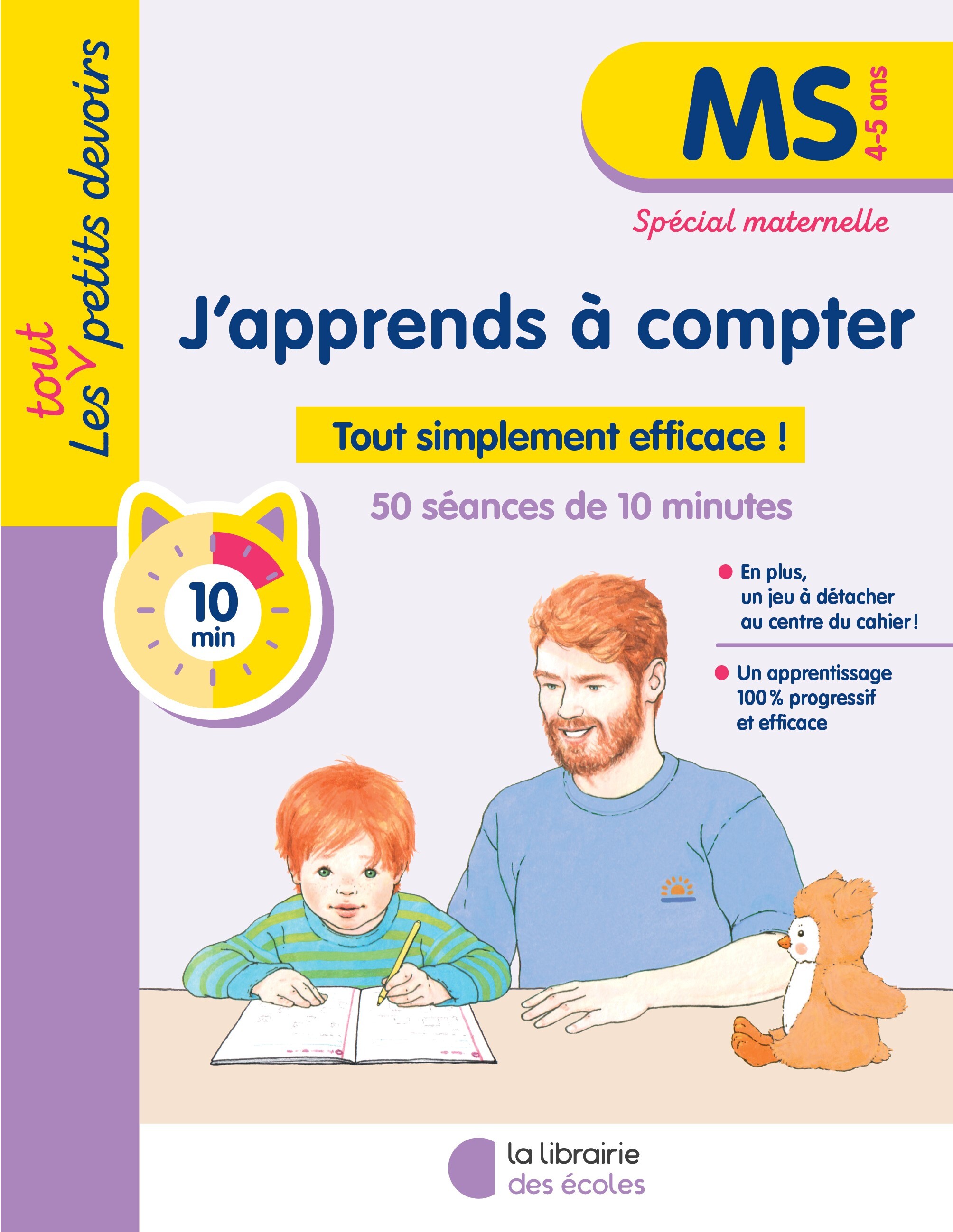 Les Petits Devoirs - J’apprends à compter MS - Julie Rinaldi - LIB DES ECOLES