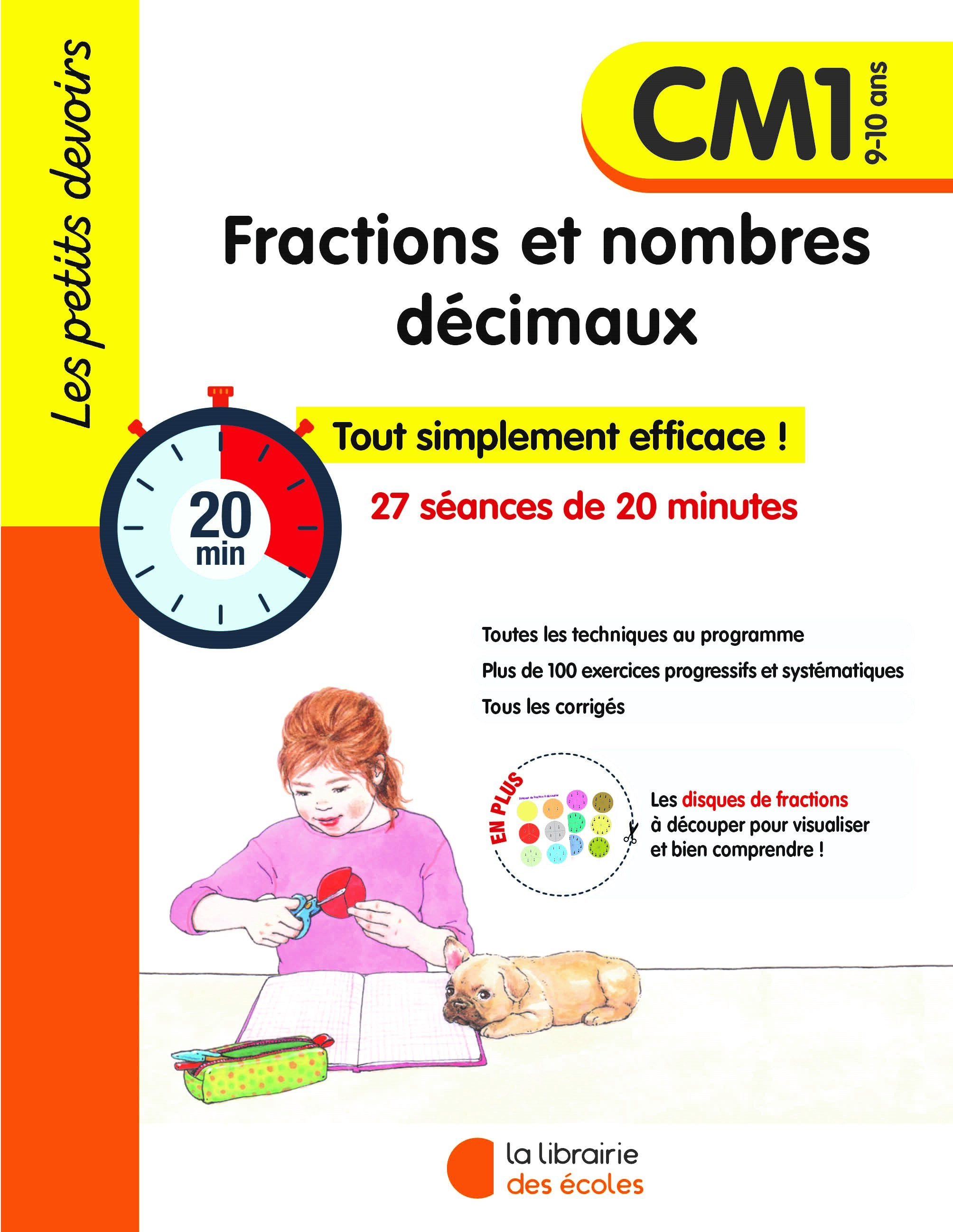 Les Petits Devoirs - Fractions et nombres décimaux CM1 - Sophie Cintrat - LIB DES ECOLES