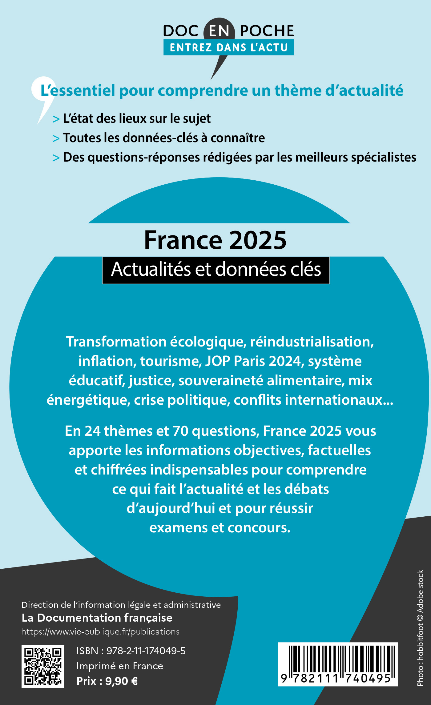 France 2025 -  La documentation française - DOC FRANCAISE