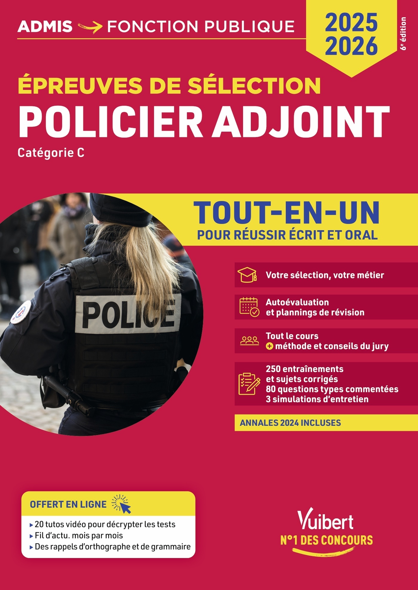 Policier adjoint - Catégorie C - Tout-en-un - François Lavedan - VUIBERT