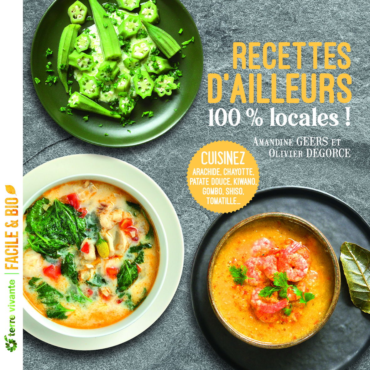 Recettes d'ailleurs... 100% locales ! - Amandine Geers - TERRE VIVANTE