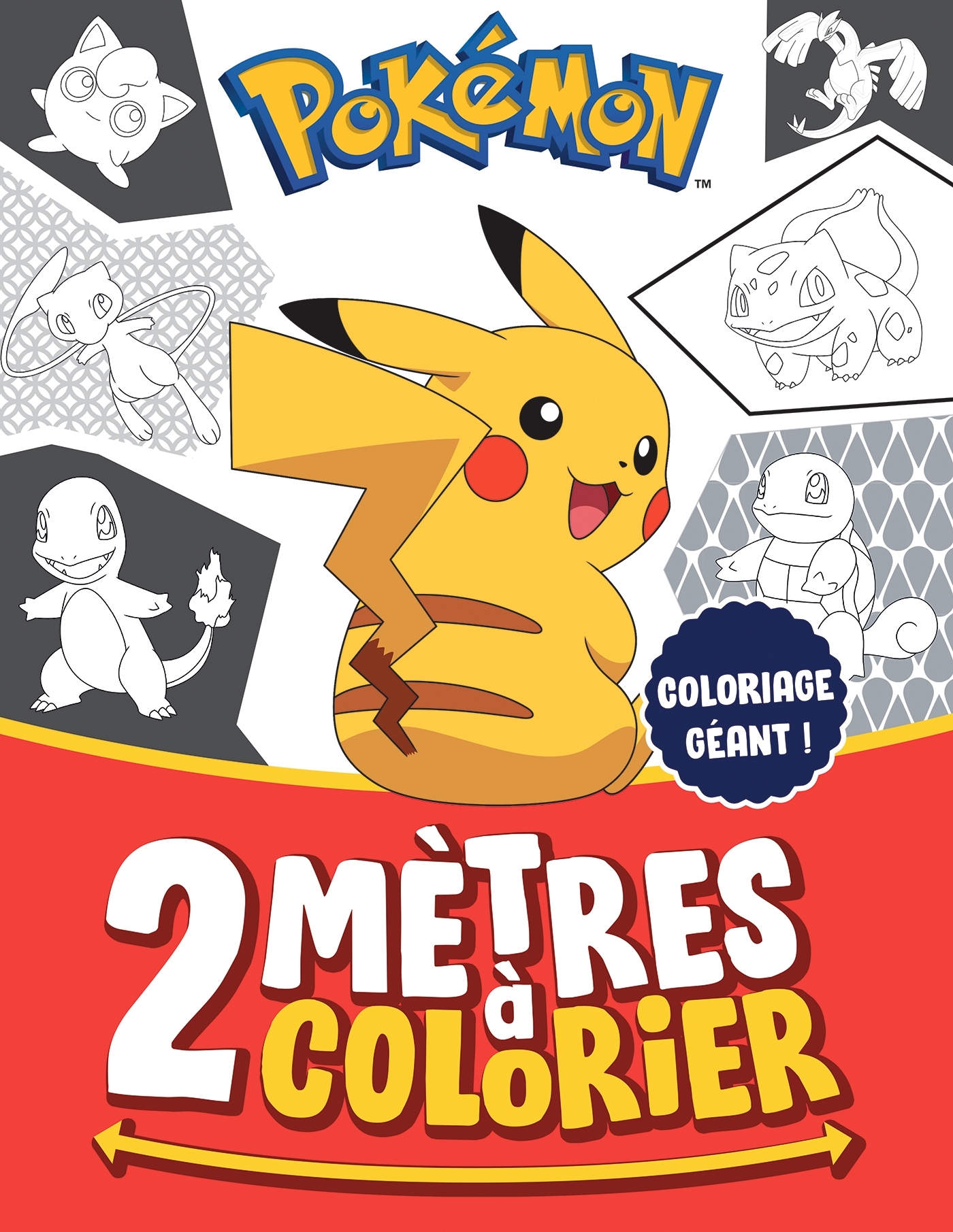 Pokémon - 2 mètres à colorier - XXX - HACHETTE JEUN.