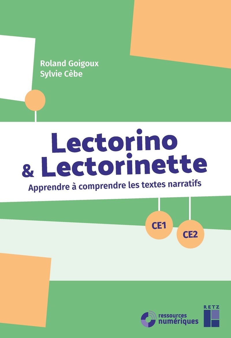 Lectorino et Lectorinette CE1-CE2 + CD-Rom + Téléchargement - Sylvie Cèbe - RETZ