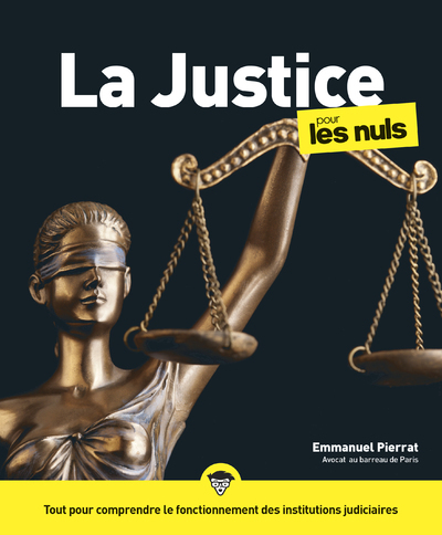 La Justice Pour les Nuls, 3e édition - Emmanuel Pierrat - POUR LES NULS