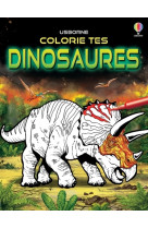 Colorie tes dinosaures