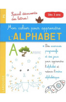 Mon cahier pour apprendre l-alphabet