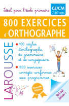 800 exercices d-orthographe / primaire